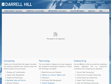 Tablet Screenshot of darrell-hill.com